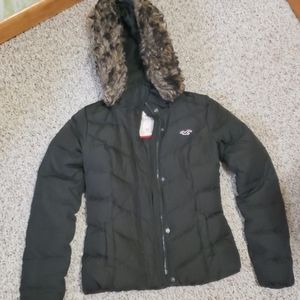Hollister xs puffer coat